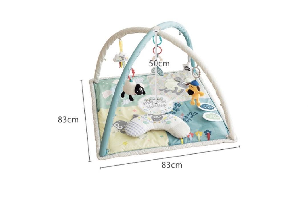 【ちゃんま】プレイマット　ひつじのショーン　プレイジム　ベビージム