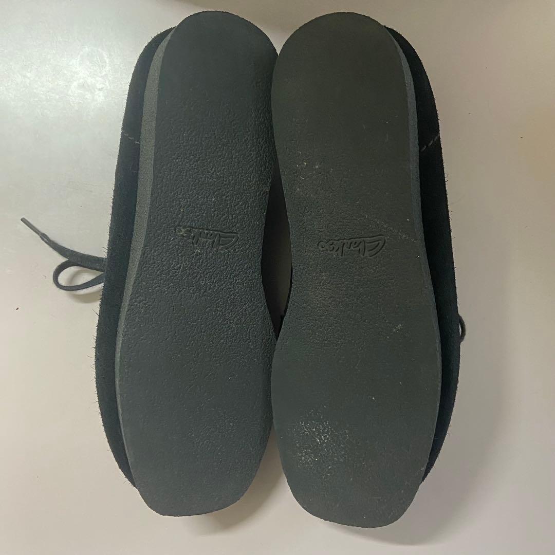 靴 Clarks WallabeeEVO Black SDE 8 1/2 26.5