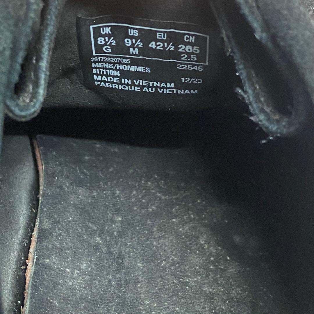 靴 Clarks WallabeeEVO Black SDE 8 1/2 26.5