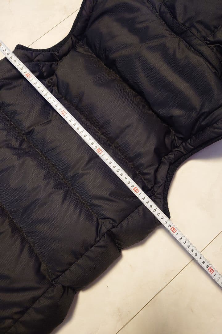 【極美品】BURBERRY ファー付きダウンベスト ブラック サイズL