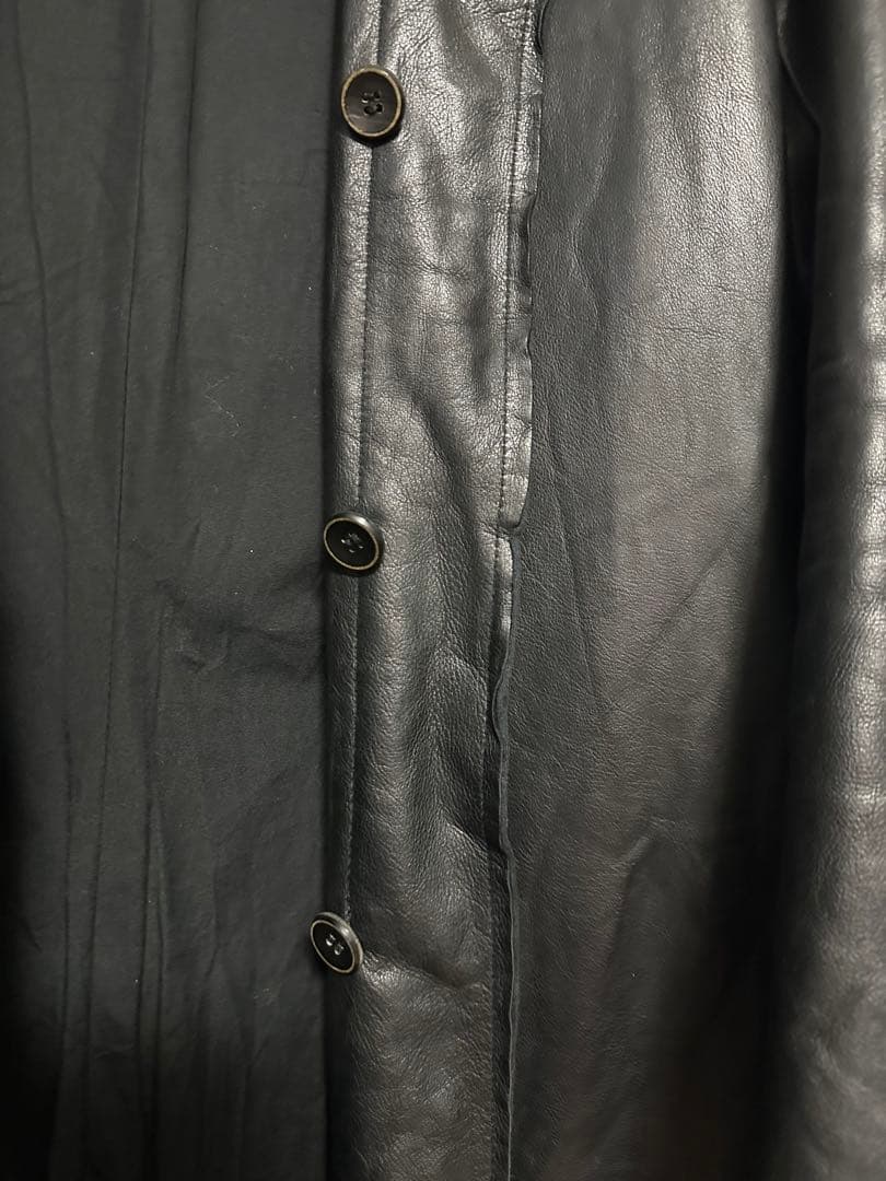 wjk レザージャケット　チェスターコート　メンズコート