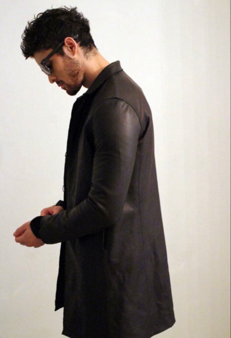 wjk レザージャケット　チェスターコート　メンズコート