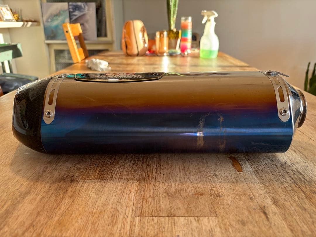 ヨシムラ 機械曲 R-77S サイクロン カーボンエンド ホンダ　ADV150