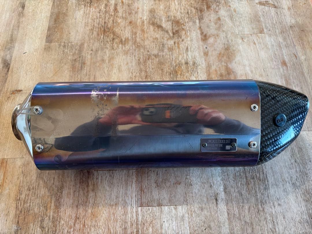 ヨシムラ 機械曲 R-77S サイクロン カーボンエンド ホンダ　ADV150