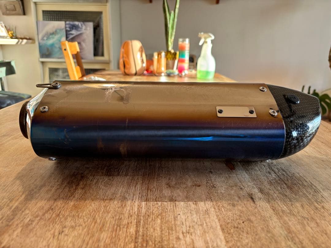 ヨシムラ 機械曲 R-77S サイクロン カーボンエンド ホンダ　ADV150