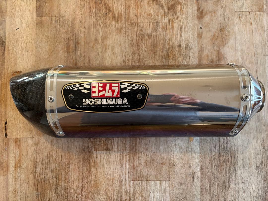 ヨシムラ 機械曲 R-77S サイクロン カーボンエンド ホンダ　ADV150