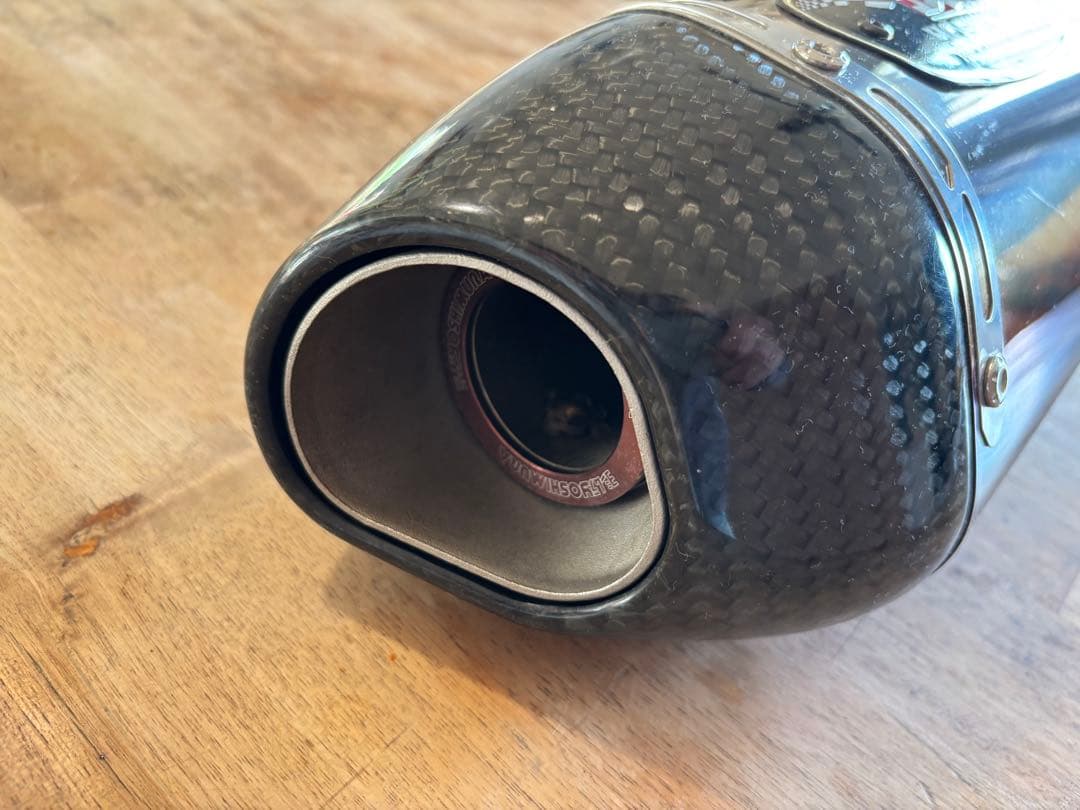 ヨシムラ 機械曲 R-77S サイクロン カーボンエンド ホンダ　ADV150