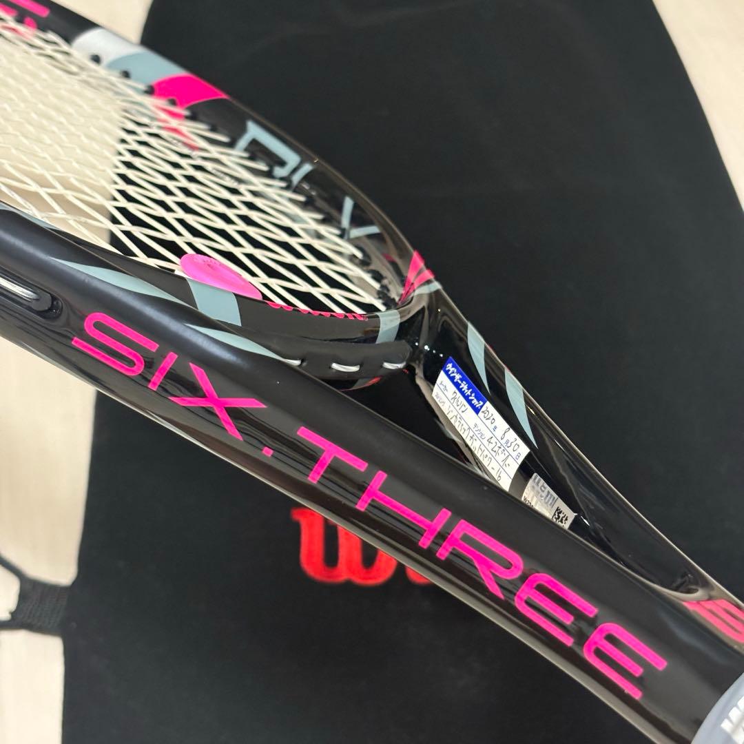 Wilson テニスラケット ブラック/ピンク