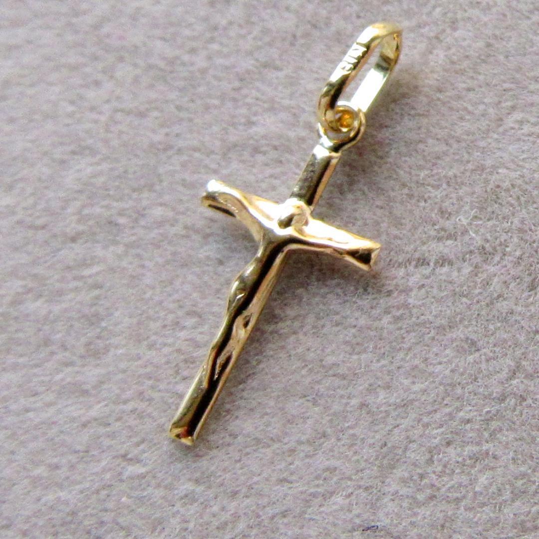 K18 18K クロス 刻印 十字架 刻印あり 18金 トップ