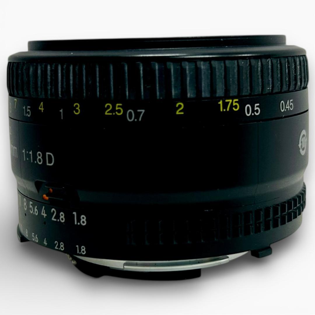 ★極美品★ Nikon AF NIKKOR 50mm f/1.8D 単焦点レンズ