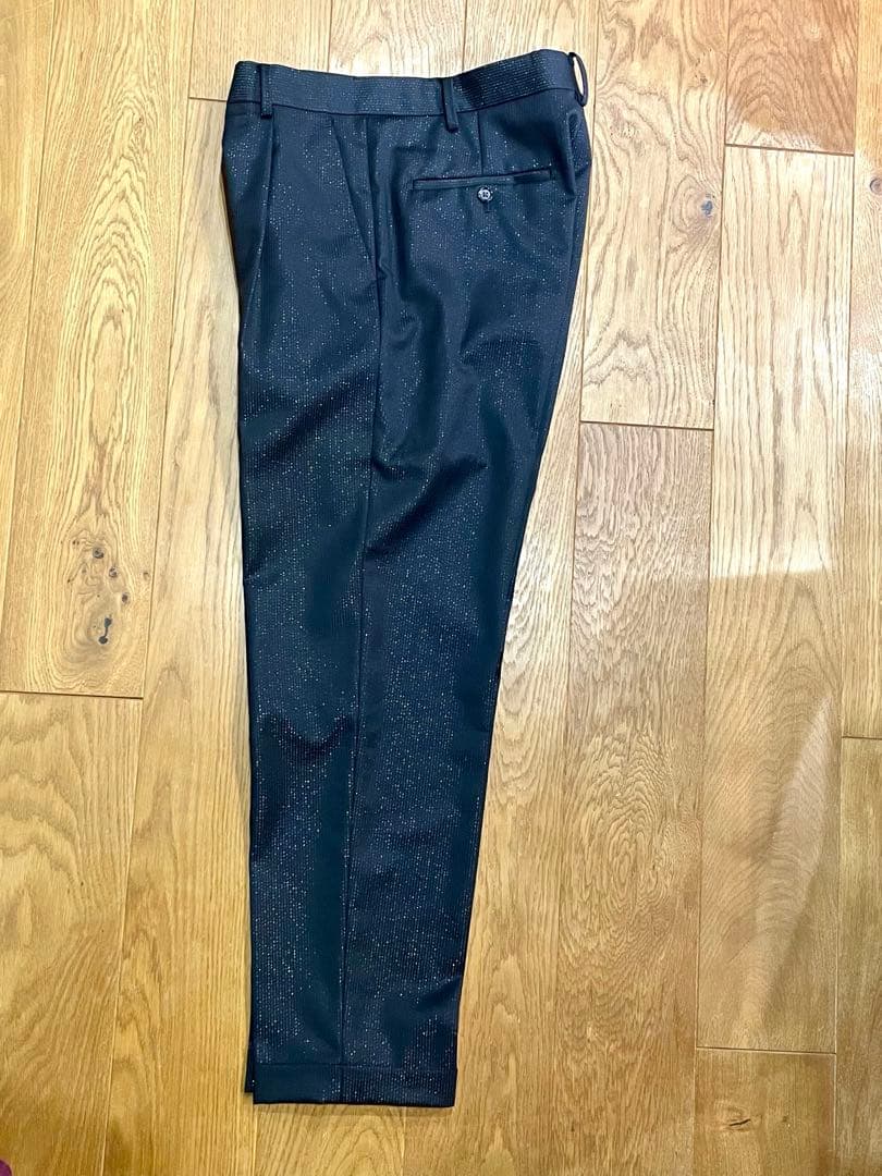 ワコマリア スラックス　レインボーラメ　トラウザー　DORMEUIL