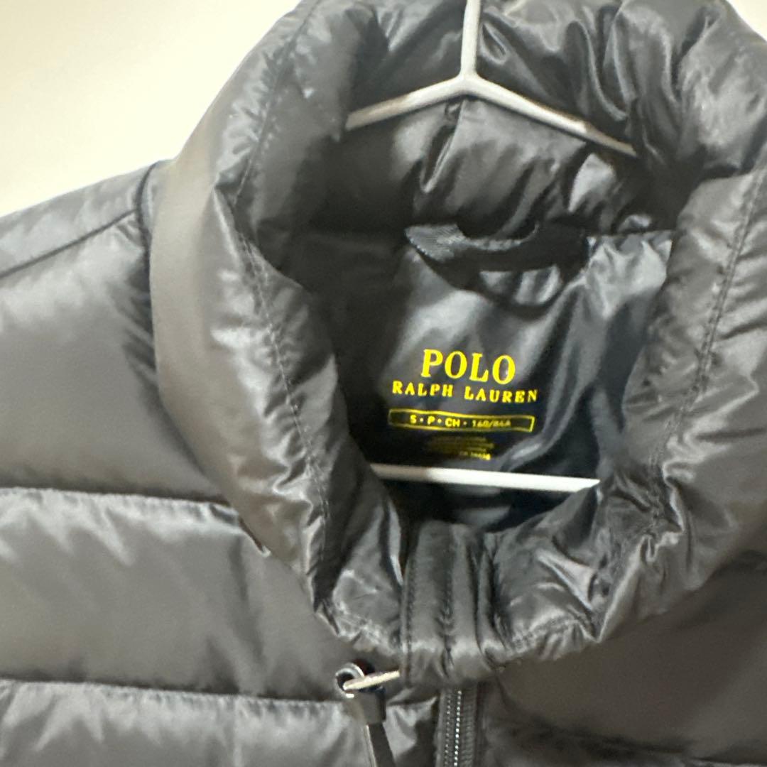 POLO ラルフローレン ブラック ダウンベスト