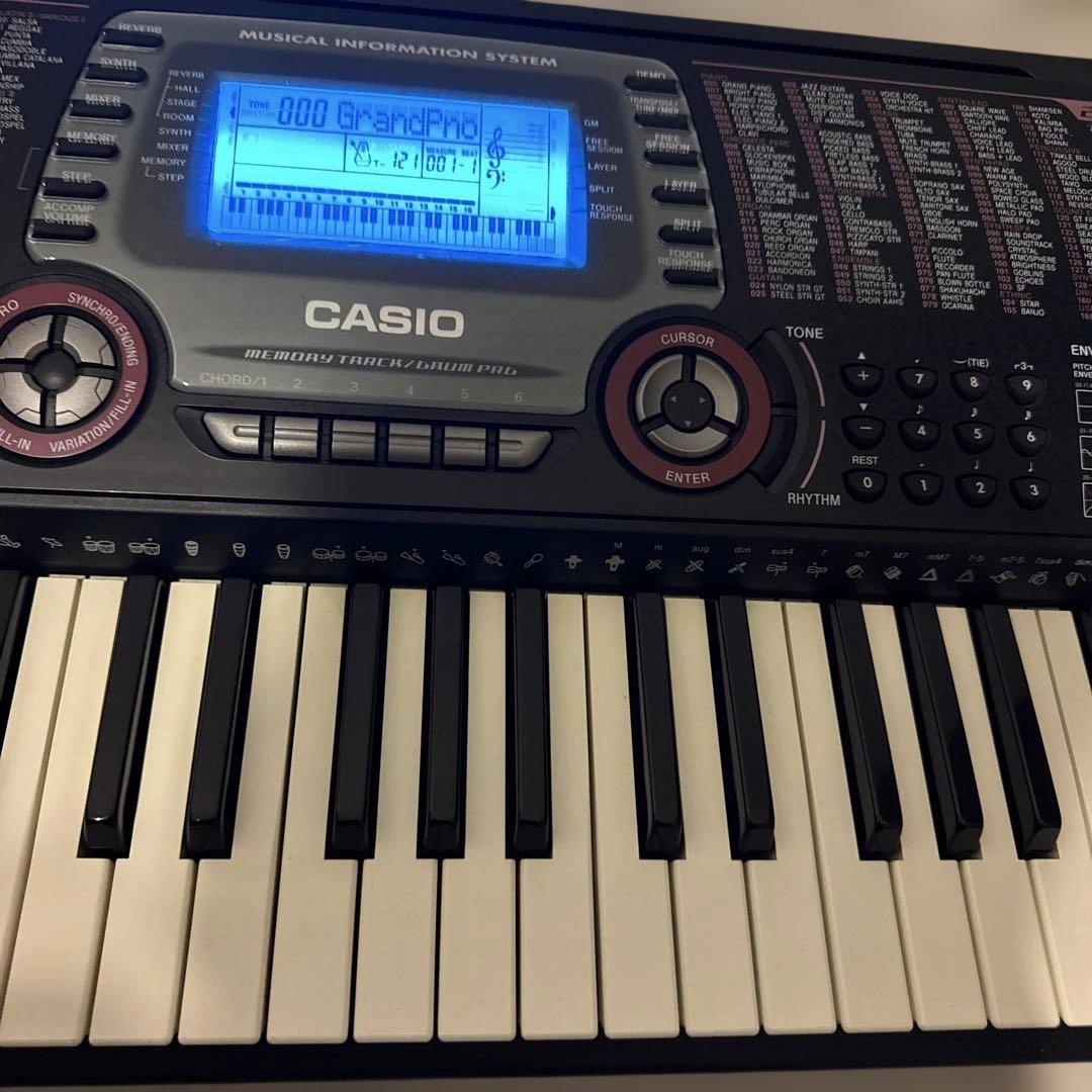 【美品】CASIO カシオ CTK-631 61鍵 キーボード 電子ピアノ 鍵盤