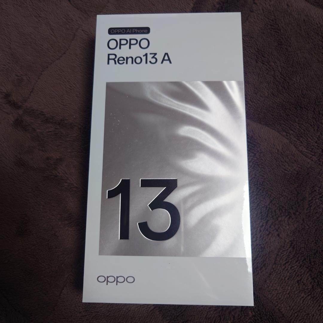 未開封新品即発送IMEI両方⭕️ oppo reno 13a ルミナスネイビー