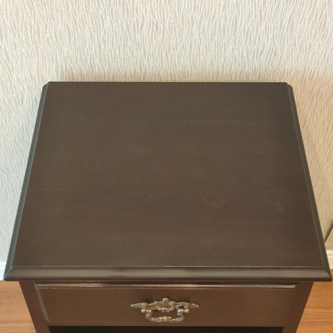 アンティーク調　キャビネット　引出し1杯　サイドテーブル