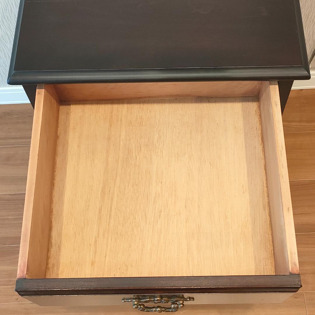 アンティーク調　キャビネット　引出し1杯　サイドテーブル