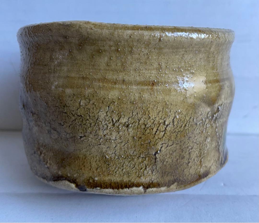 加藤釥　黄瀬戸茶碗