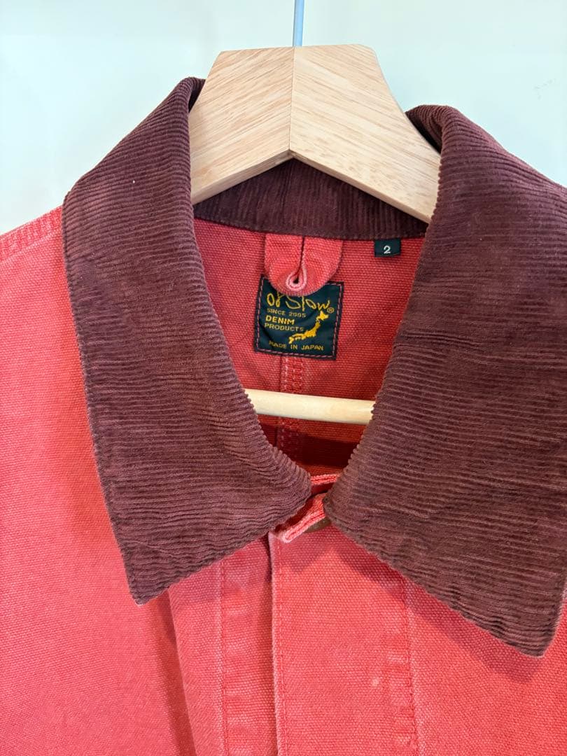 Orslow リラックスフィットオックスフォードカバーオール