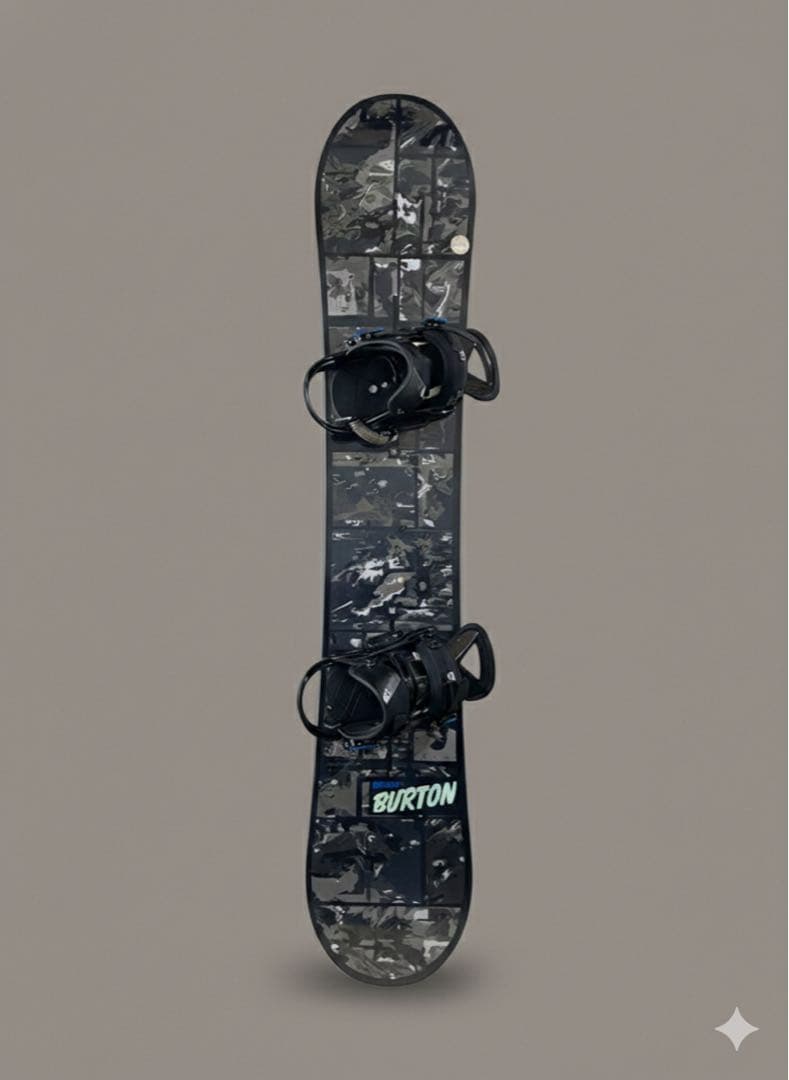 美品　BURTON バートン　初心者オススメ　メンズスノーボード　ケースセット