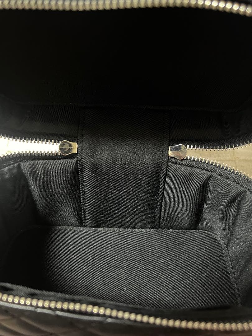 ダーリッチ キルティングショルダーミニバッグ ブラック