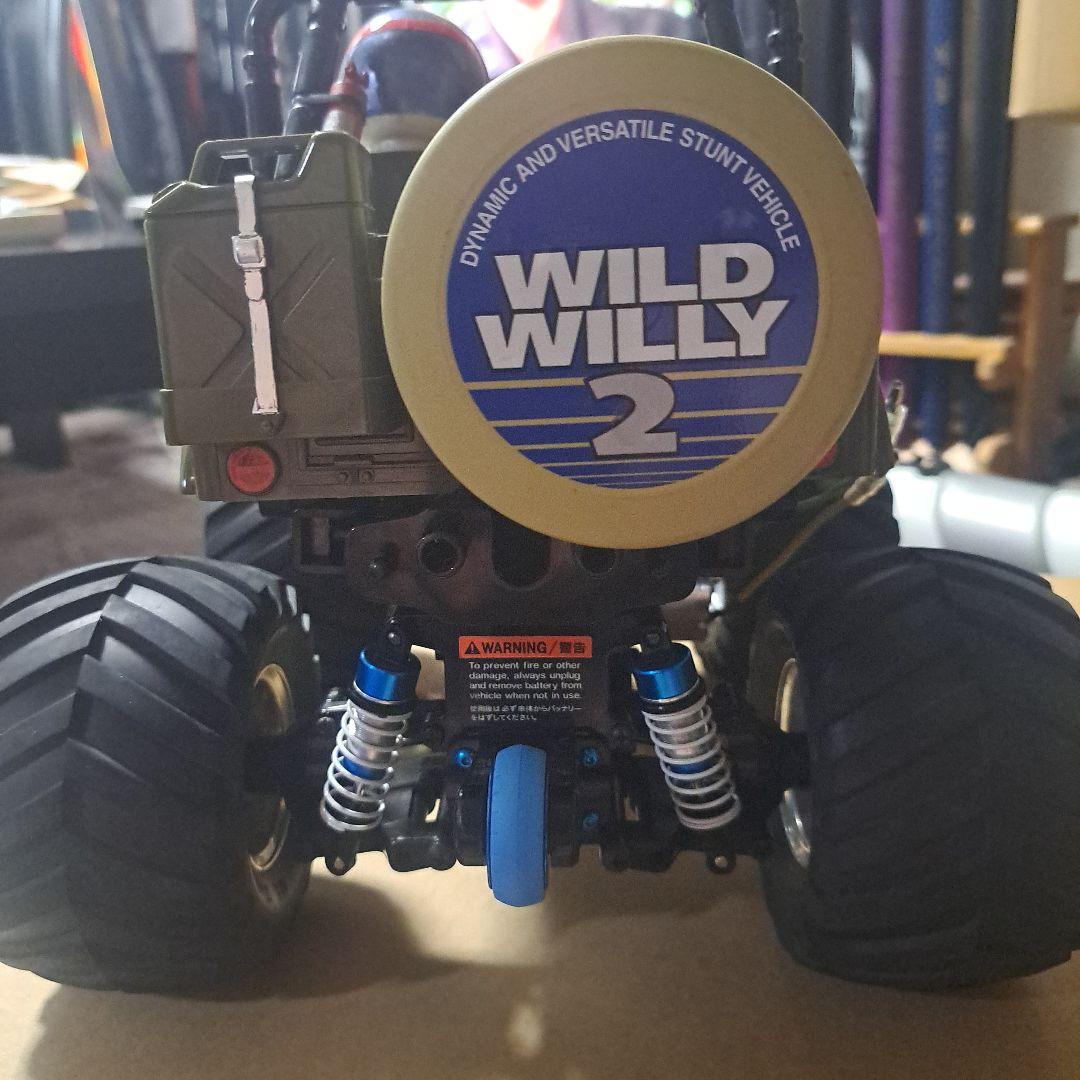 1/10ワイルドウイリー2タミヤWR02シャーシ電動RCカオフロードカー