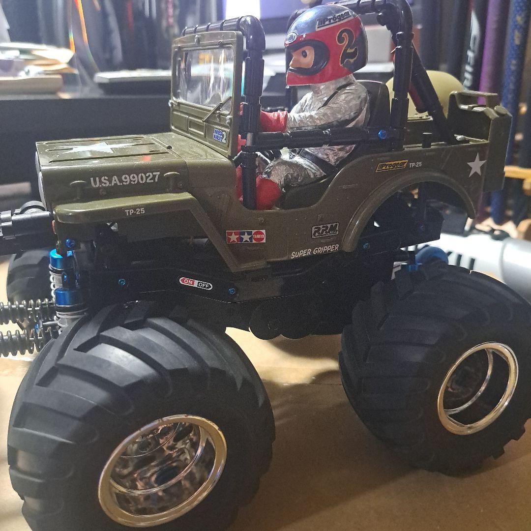 1/10ワイルドウイリー2タミヤWR02シャーシ電動RCカオフロードカー