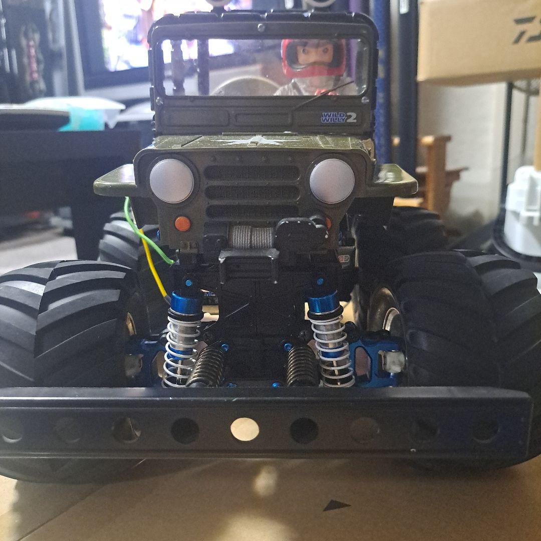 1/10ワイルドウイリー2タミヤWR02シャーシ電動RCカオフロードカー