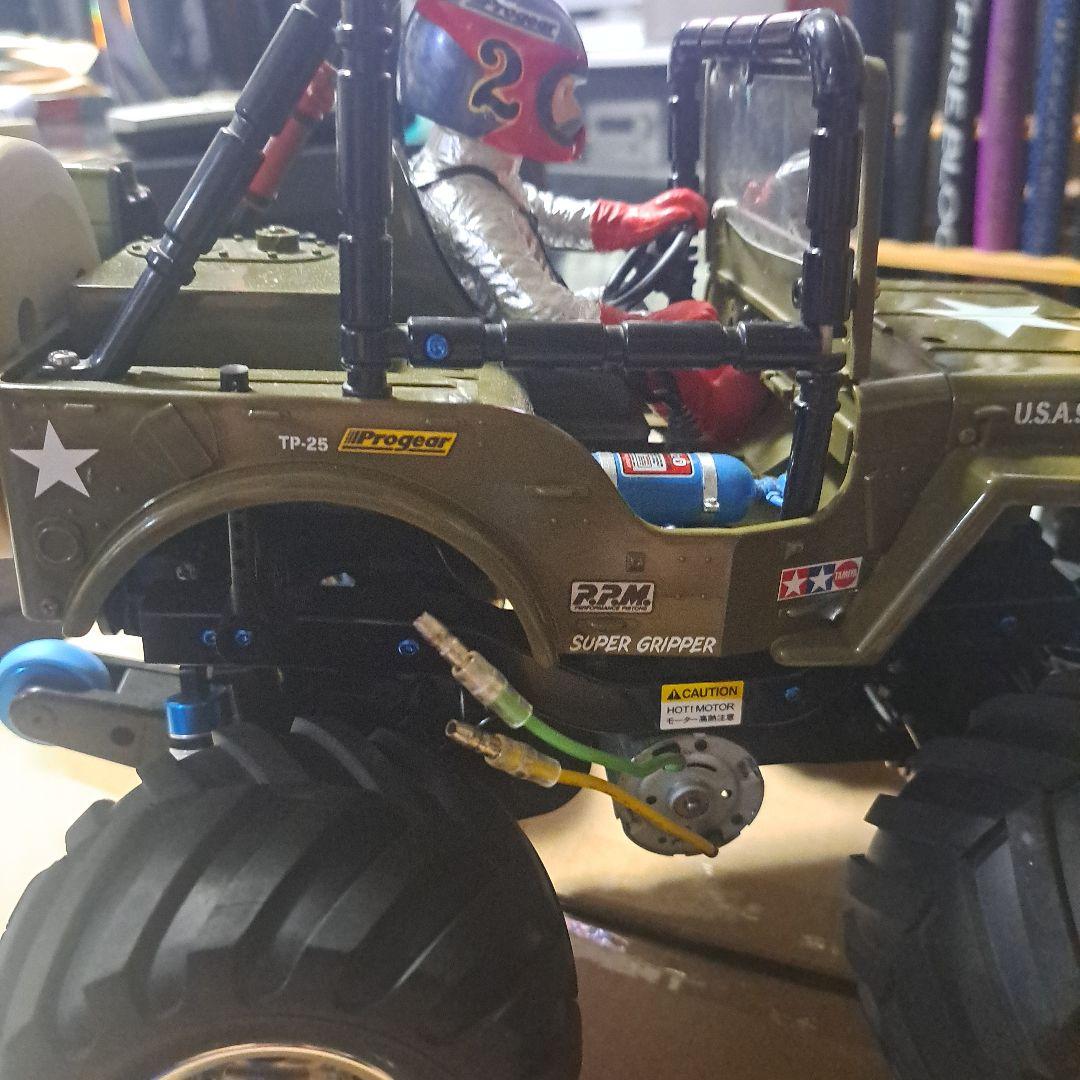 1/10ワイルドウイリー2タミヤWR02シャーシ電動RCカオフロードカー