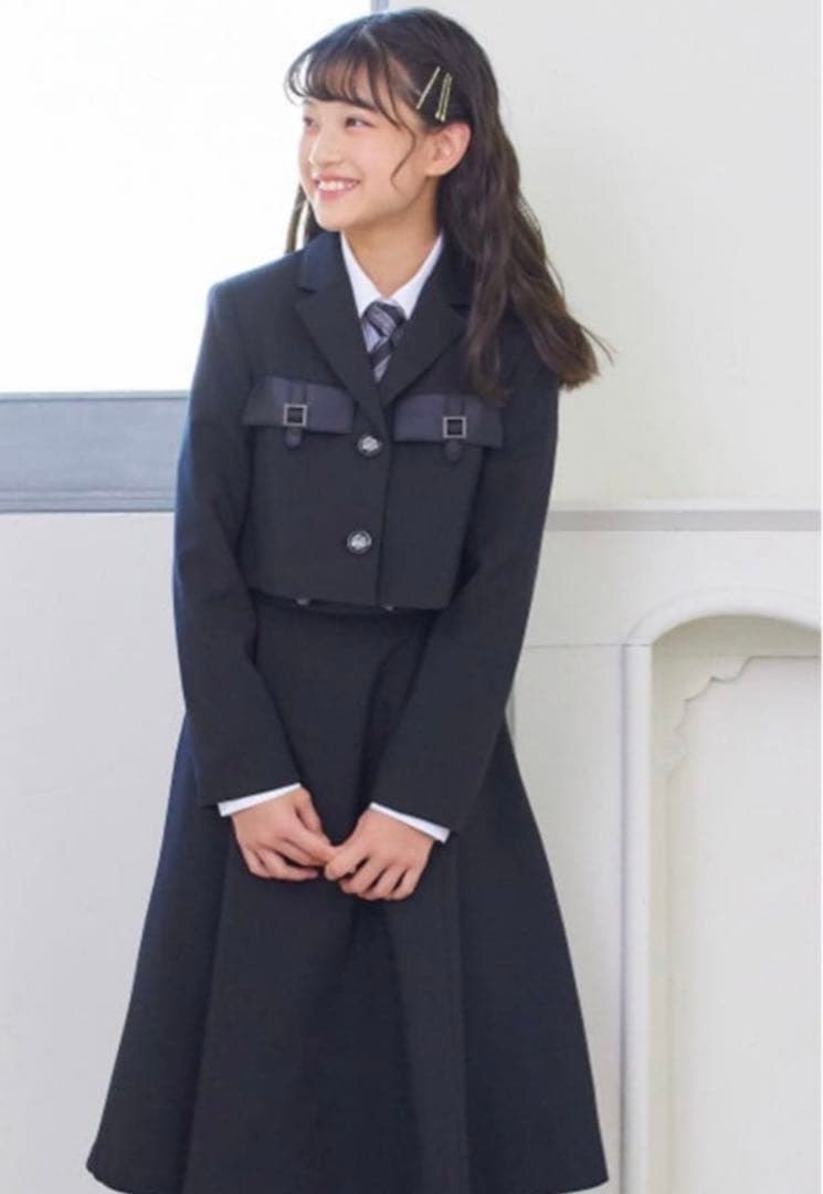 ELLE en noir ブラックフォーマルドレス （卒服）160