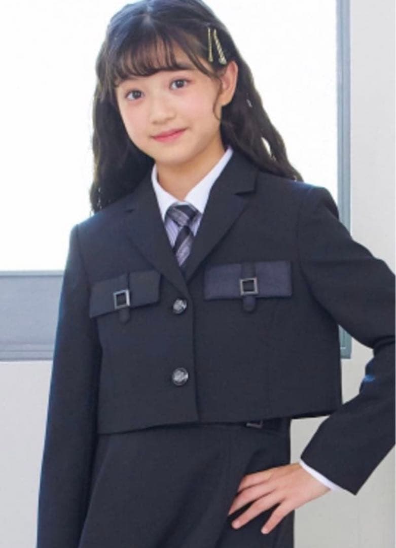 ELLE en noir ブラックフォーマルドレス （卒服）160