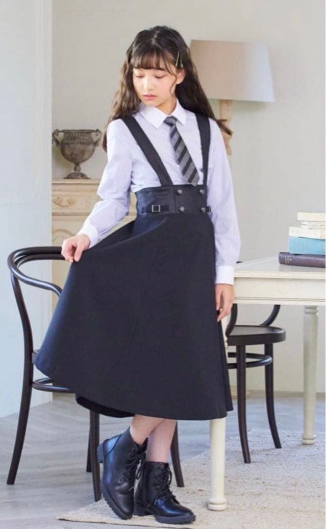 ELLE en noir ブラックフォーマルドレス （卒服）160