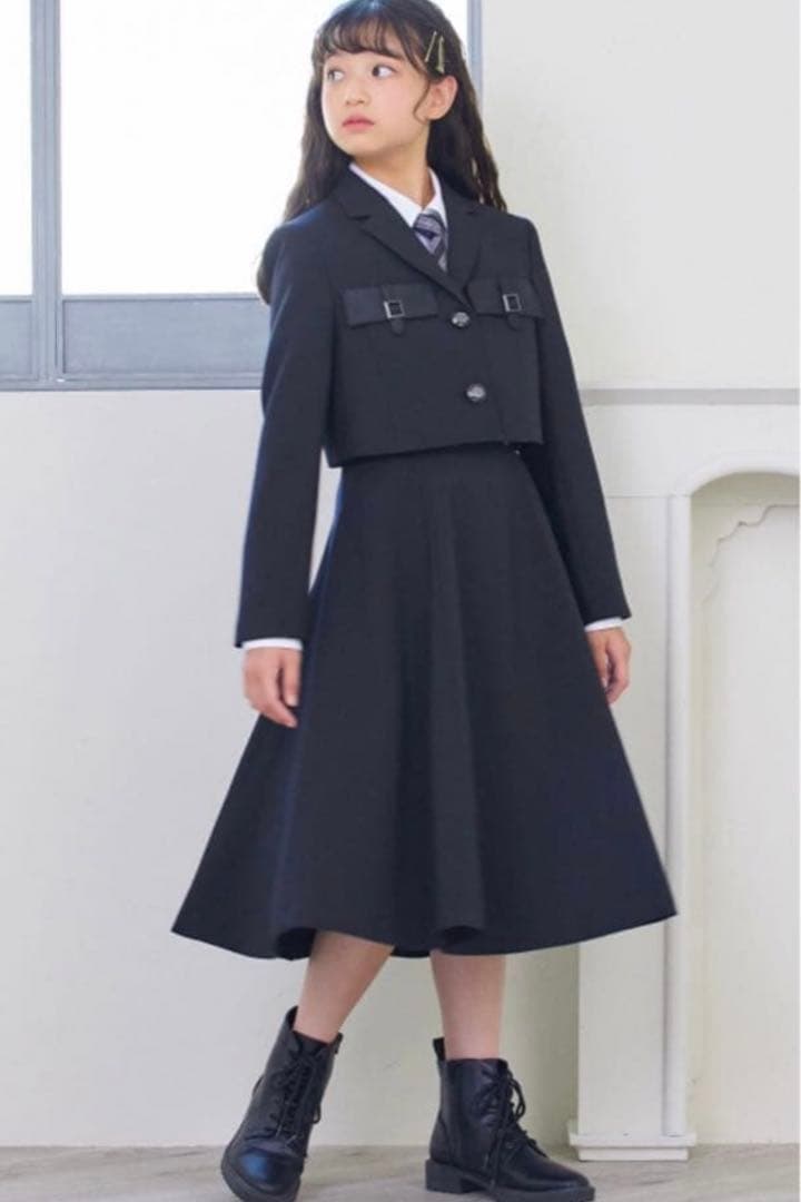 ELLE en noir ブラックフォーマルドレス （卒服）160