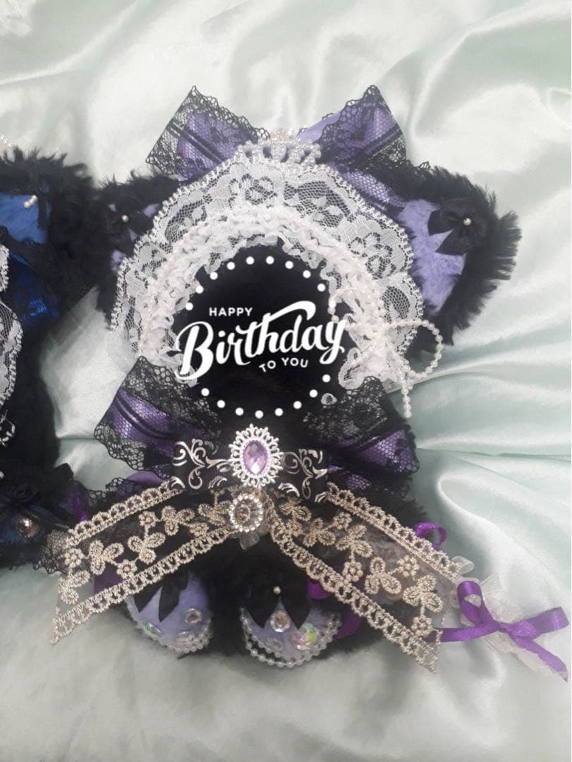 aB様 ぬい服 ふわふわ猫耳 着ぐるみ 16cm にじぬい 推しぬい