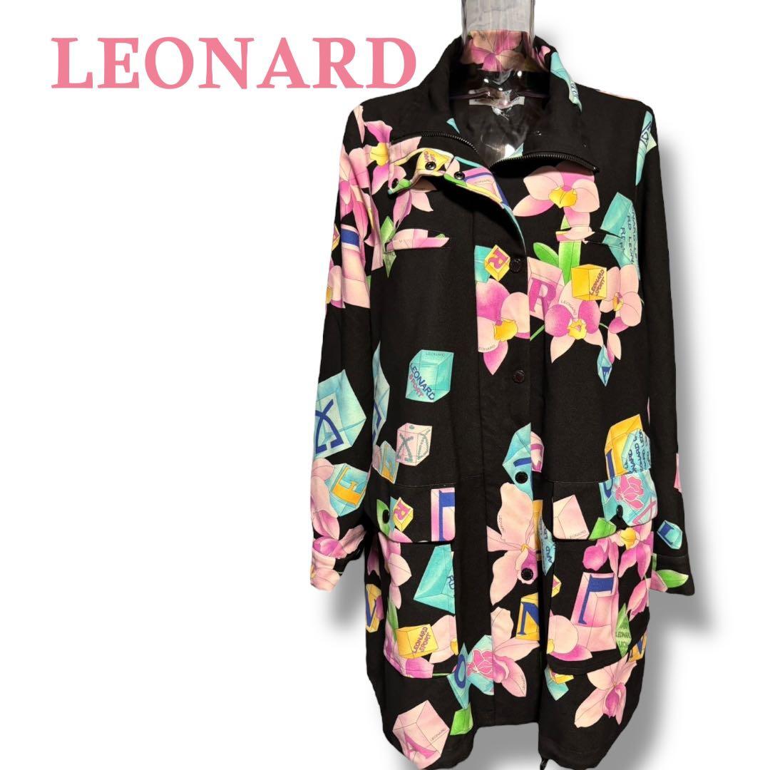 ＊LEONARD＊上品で華やかな チェスターコート＊レオナール