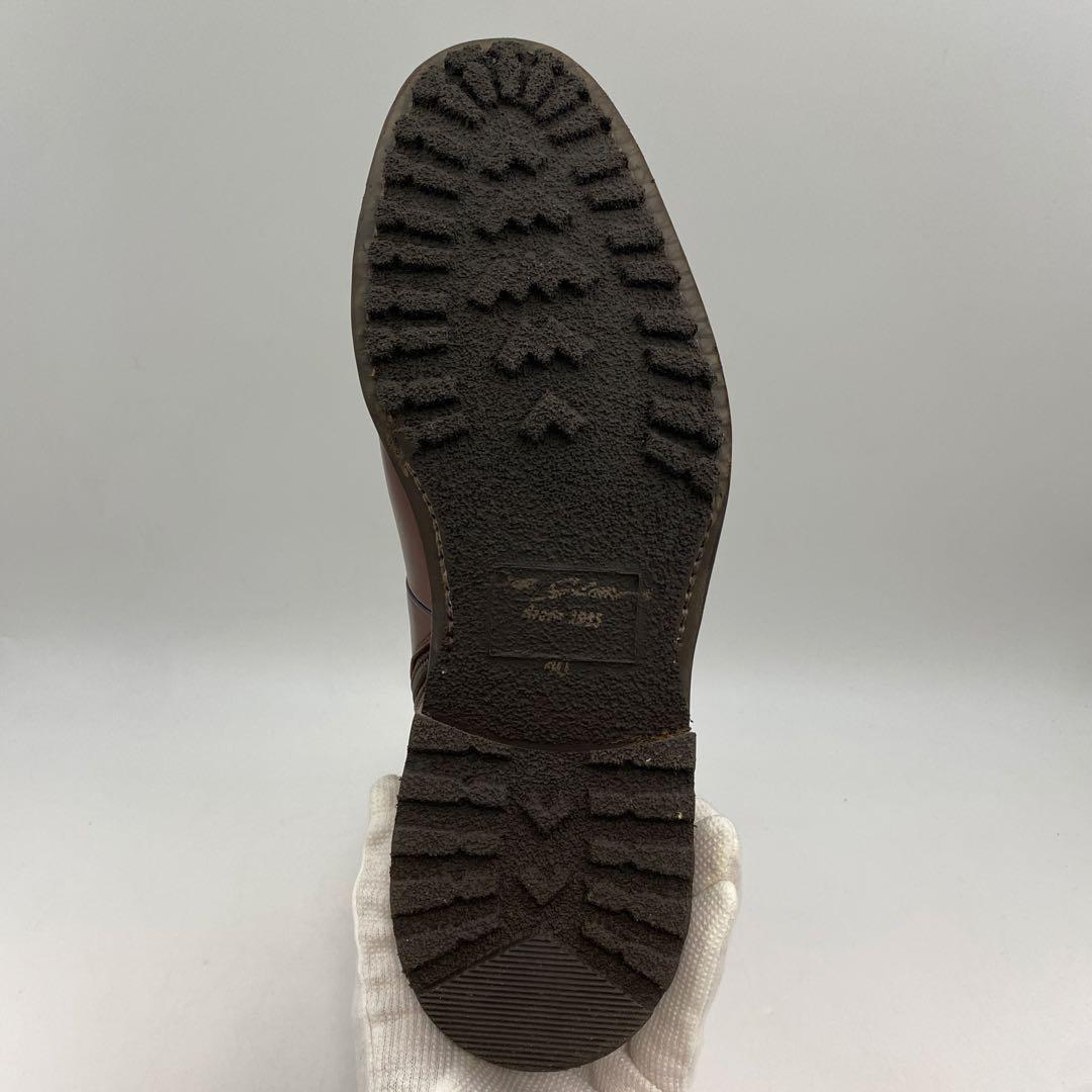 もやしもん【De gier】本革 ブラウン ジッパーブーツ フランス製