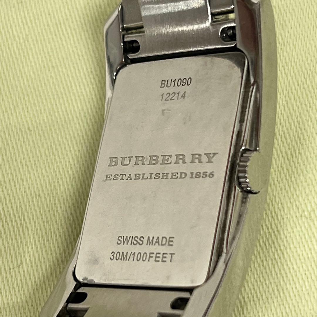 稼動品　BURBERRY バーバリー 腕時計 BU1090スクエア調　クォーツ
