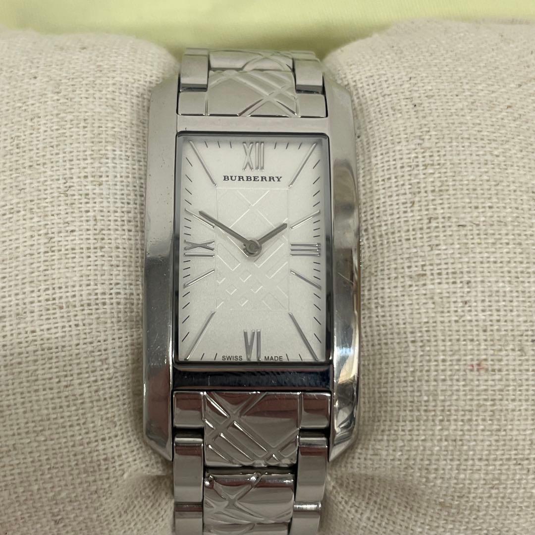 稼動品　BURBERRY バーバリー 腕時計 BU1090スクエア調　クォーツ