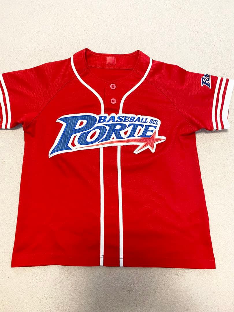 ポルテ野球ユニフォームセット 150