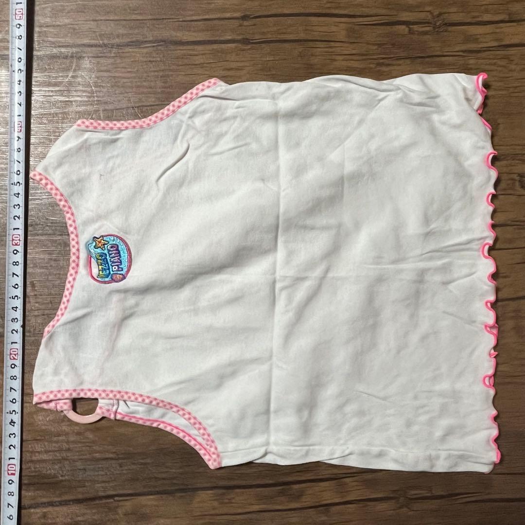 メゾピアノ　130（120.135） スカート、長T、ズボンセット　ベリーちゃん