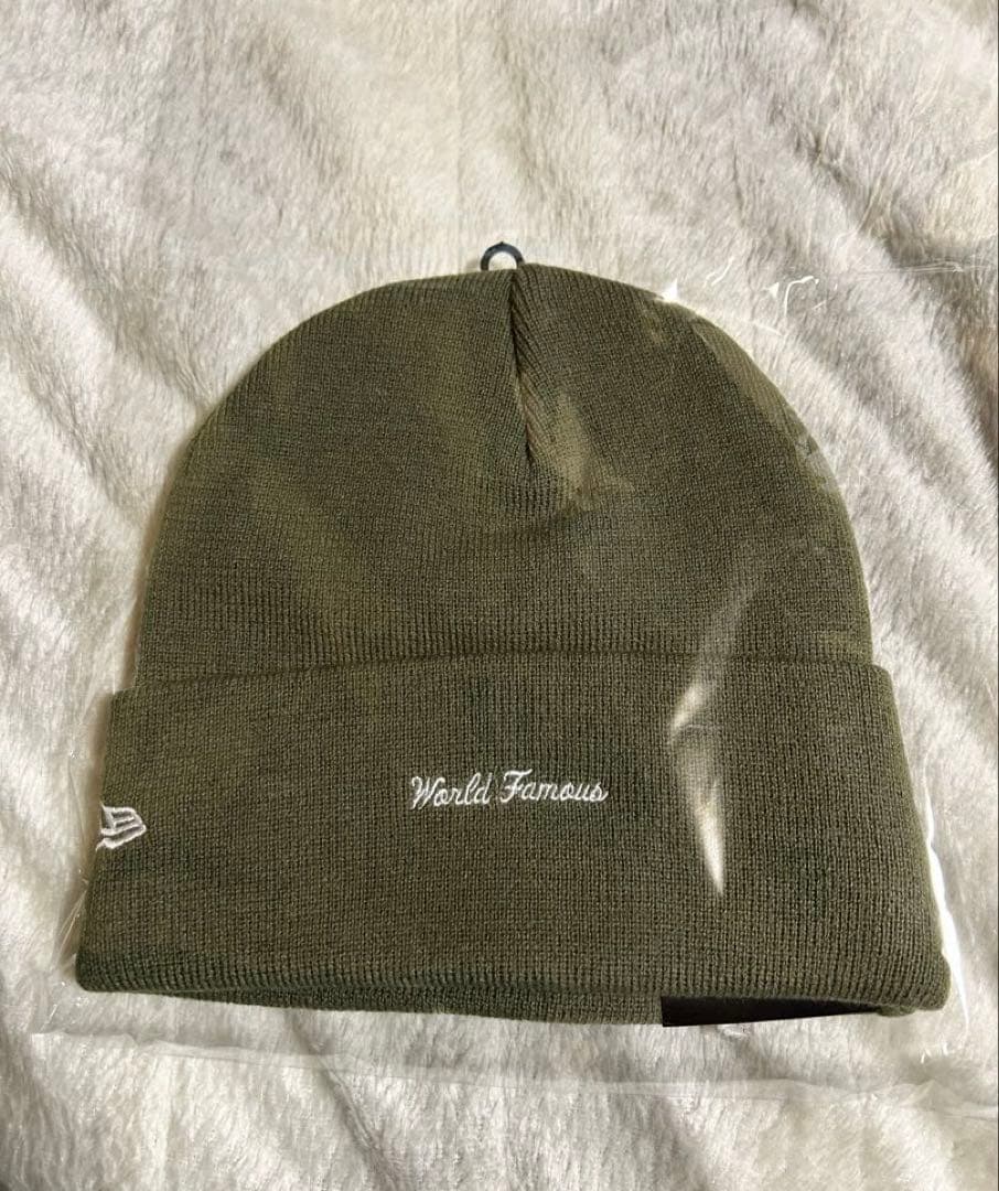 帽子 Supreme New Era Box Logo Beanie Olive