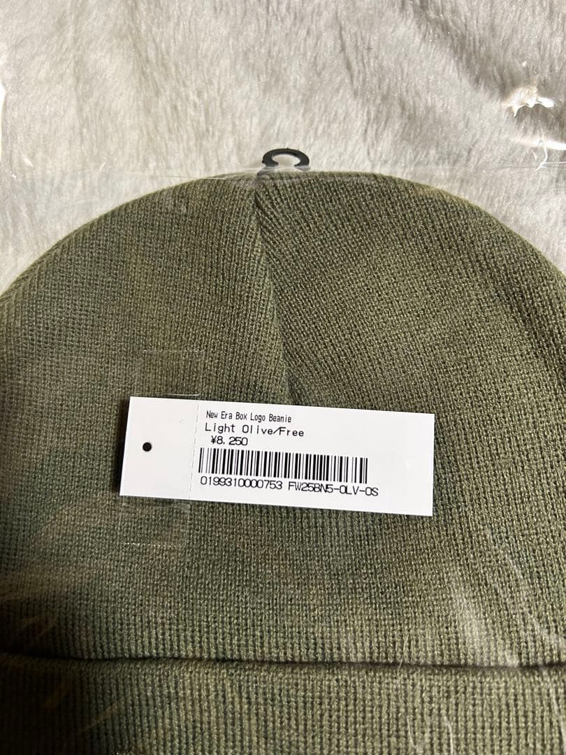 帽子 Supreme New Era Box Logo Beanie Olive