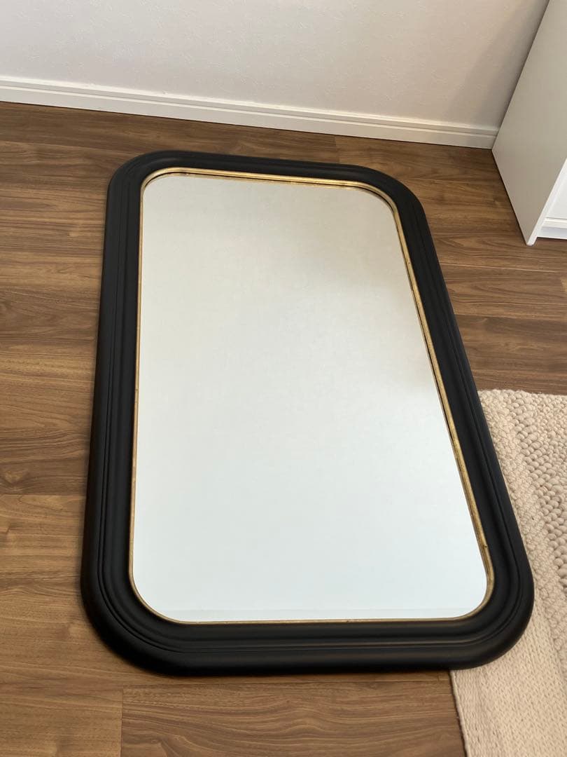 IKEA 鏡　アルマロード　ALMARÖD ブラック　姿見 70x120 cm