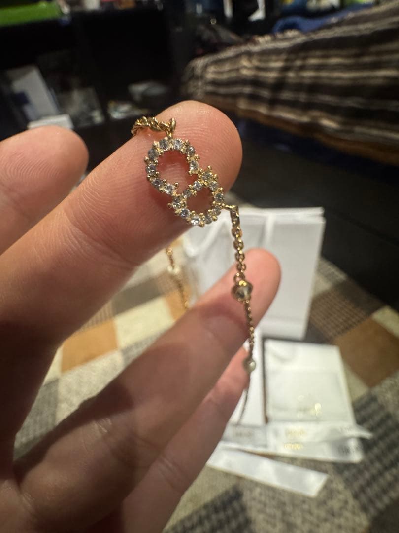 Dior ゴールドネックレス