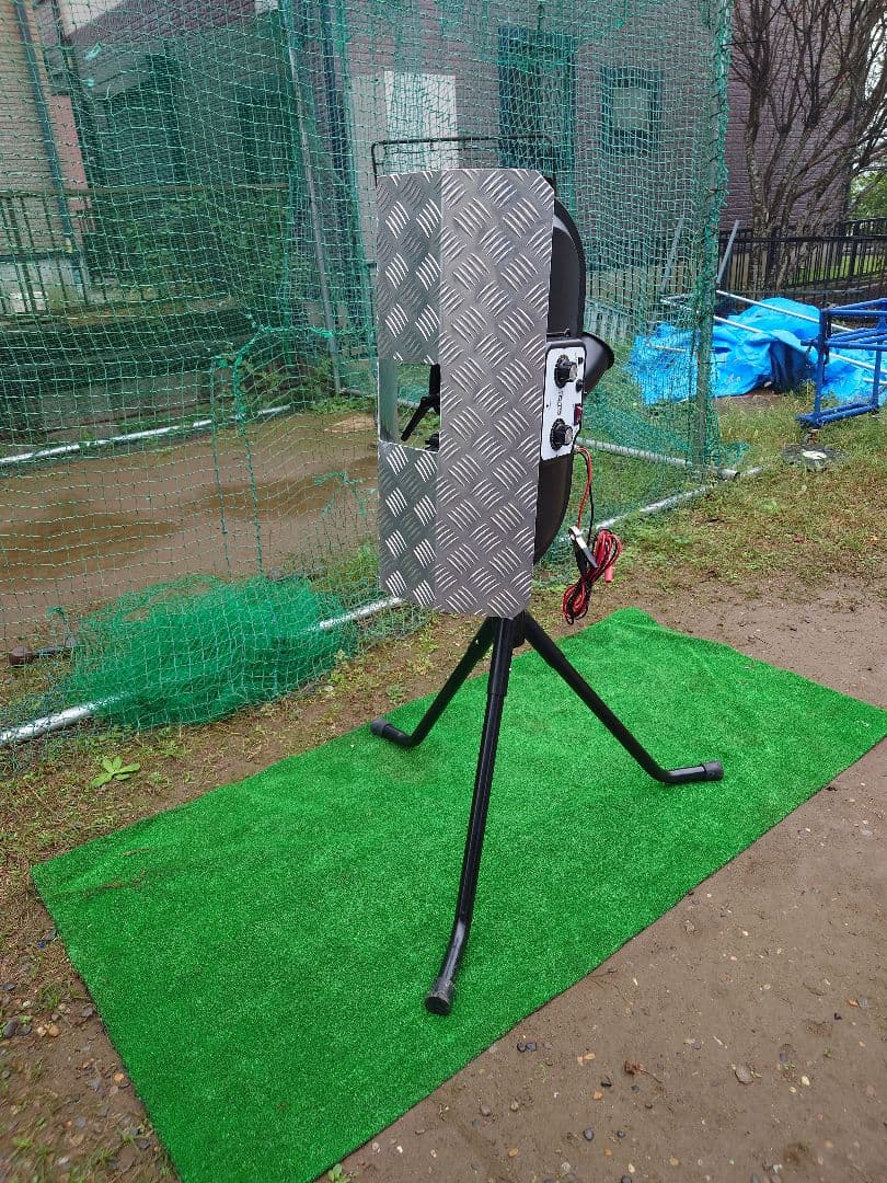 オーブピッチングマシンPMW 三脚式 黒 硬式用
