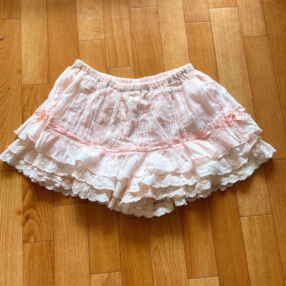 LIZLISA ショートパンツ ￼キュロットスカート ￼ロリータ