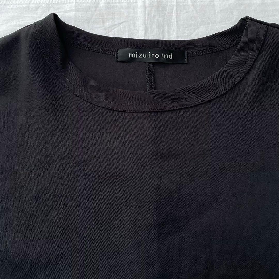 mizuiro ind ミズイロインド クルーネック ロングワンピース