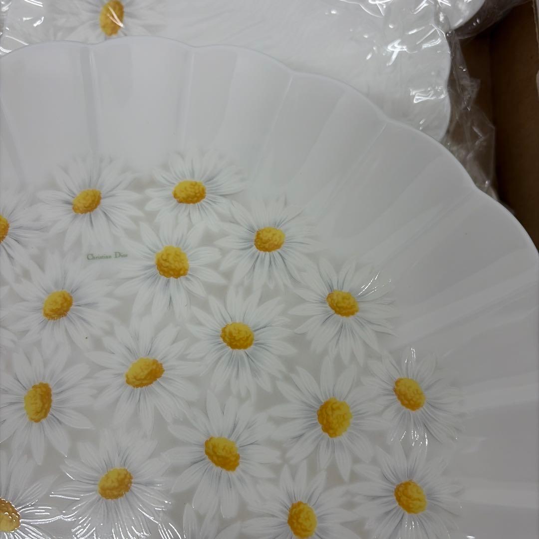 【未使用品】クリスチャンディオール　マーガレット柄　パーティセット　ヴィンテージ
