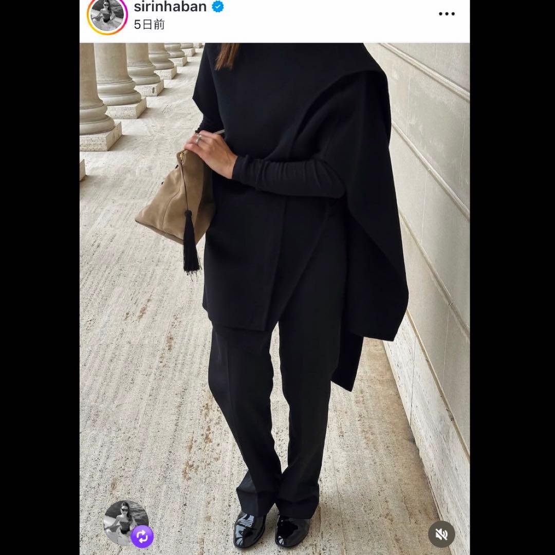 新品　COS コス　ケープ　ポンチョ　コート　ストール