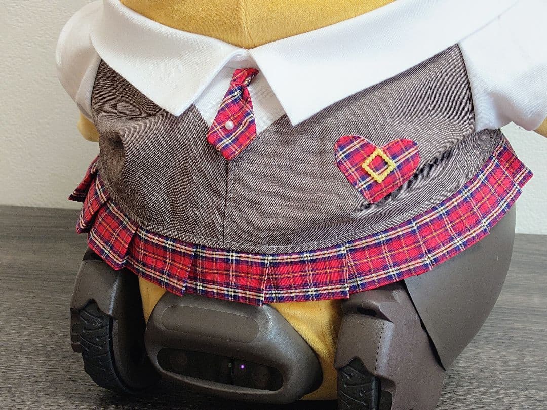 ★2着セット★ラボ服 らぼ服 ハンドメイド 制服(スカート有／グレー)