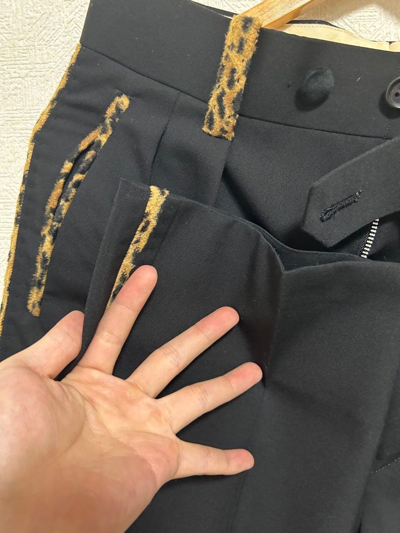 【美品】WACKOMARIA ワコマリア ベスト　パンツセットレオパード　M